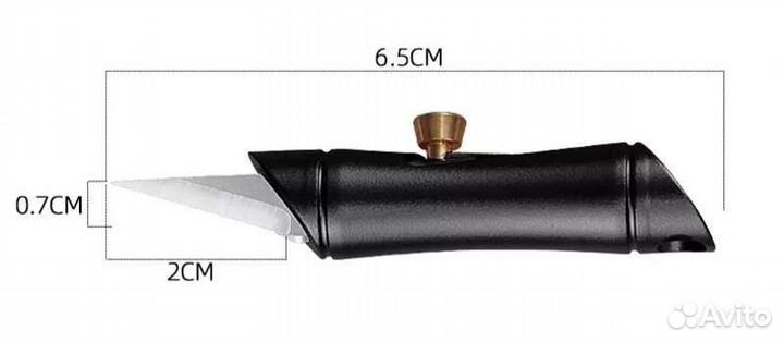 Микро Нож для посылок бамбука стебель