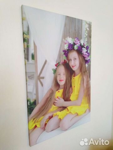 Печать фото на холсте, композиции