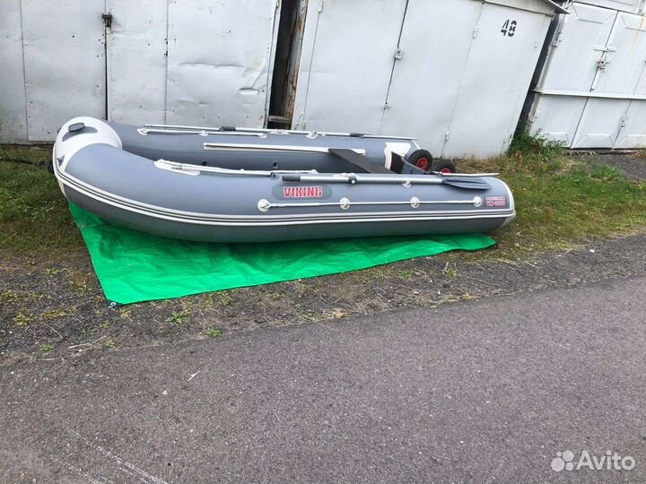 Лодка с тентом viking PRO 350