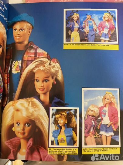 Журнал Barbie panini Барби с наклейками