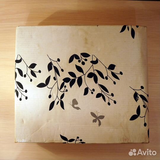 Набор 6 кофейных чашек (100 мл) и 6 блюдец