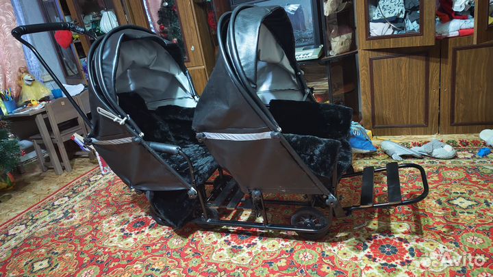 Санки для двойни