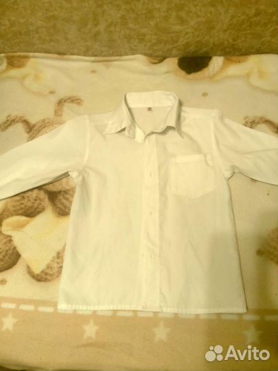 Рубашка белая 104