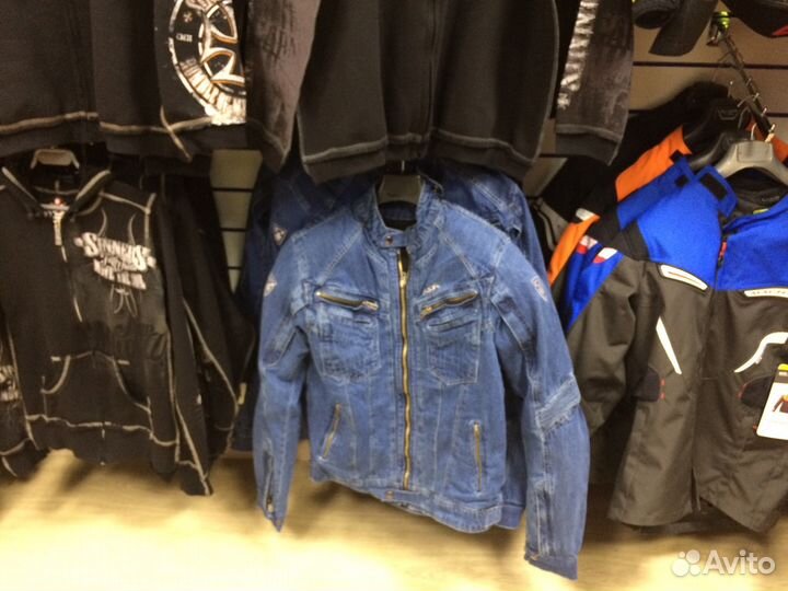 Мотокуртка джинсовая с защитой OSA