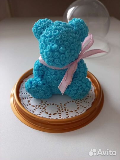 Мишка Тедди из мыла