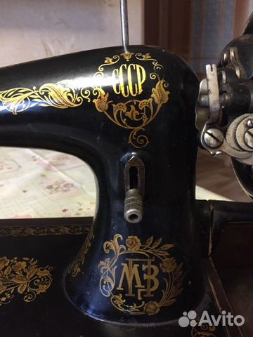 Швейная машинка, ручная пмз 1948 г
