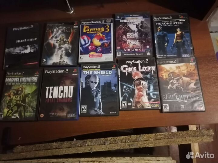 Диски на PlayStation