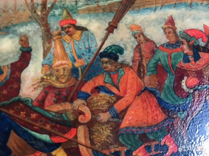 Шкатулка роспись оригинал