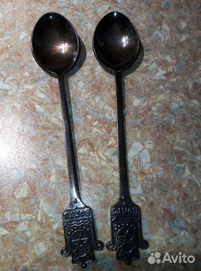 Чайные ложки из мелхиора