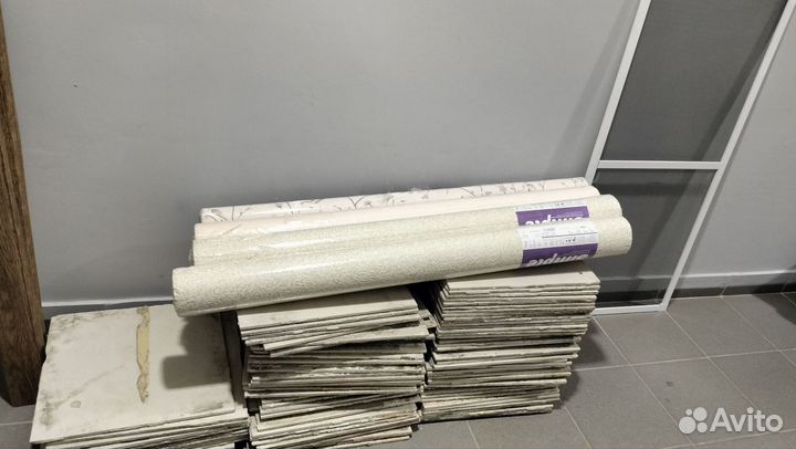 Плитка напольная бу