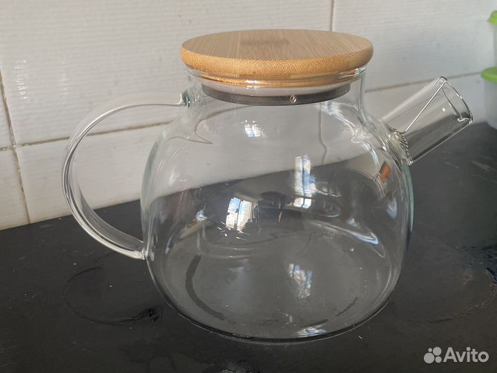 Чайник заварочный стеклянный
