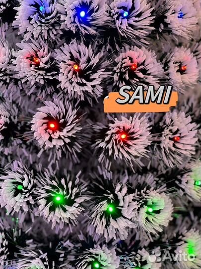 Ель светодиодная ассорти