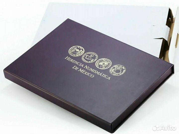 «Нумизматическое Наследие» Мексика, биметалл Proof