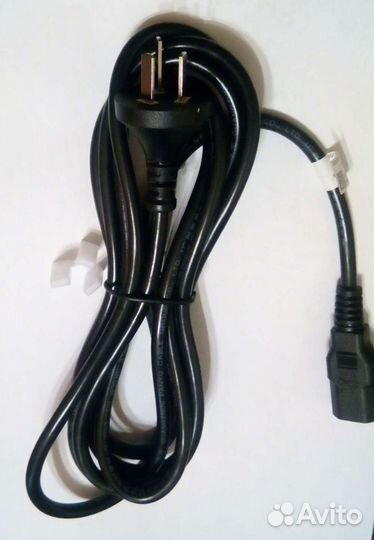 Кабель питания, 3 плоских контакта