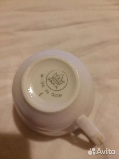 Фарфор гдр Kahla с позолотой