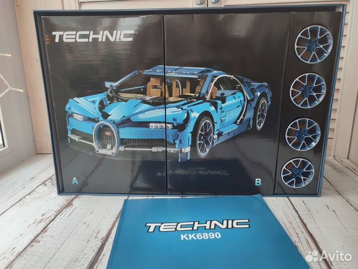 Lego Technic 42083 Bugatti Chiron аналог