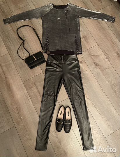 Кофты, брюки, поло, шорты, джинсы, лосины пакетом