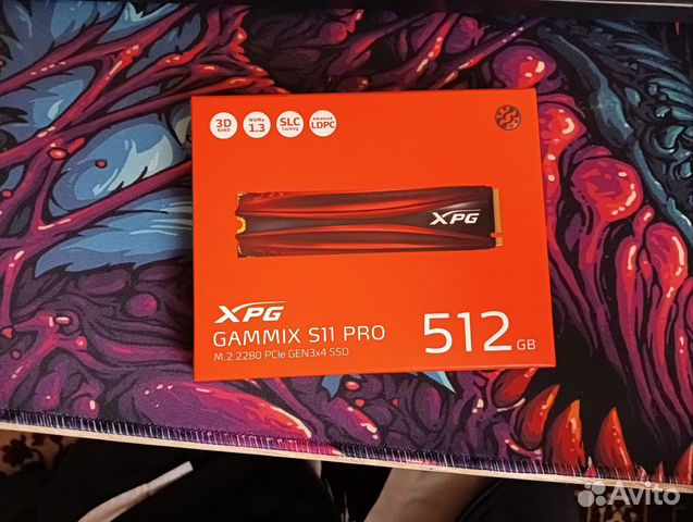 Ssd m2 adata XPG gammix S11 Pro M.2 2280 512 гб купить в Перми ...