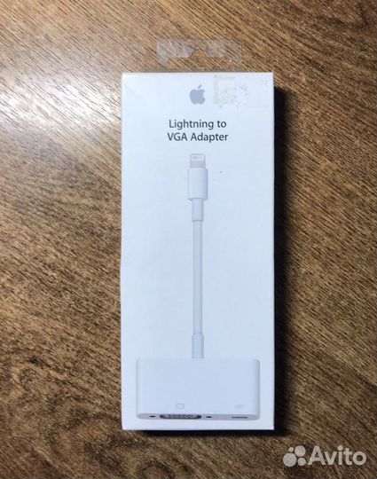 Apple Lighting to VGA Adapter - оригинал