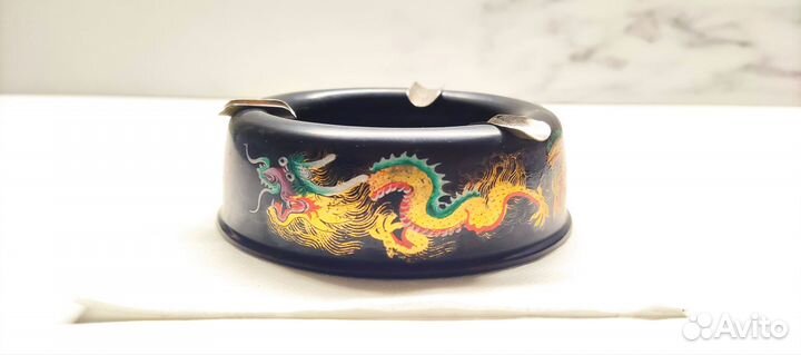 Пепельница Северная Корея 1957 г с драконом