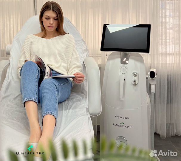 Диодный лазер для эпиляции Лю'Минес Max’Plus 2000в