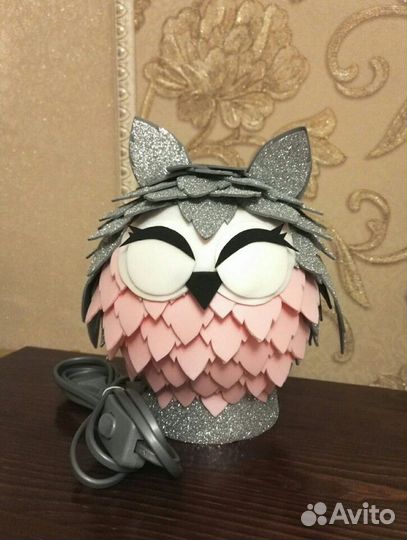 Светильник «Совенок» / ручная работа
