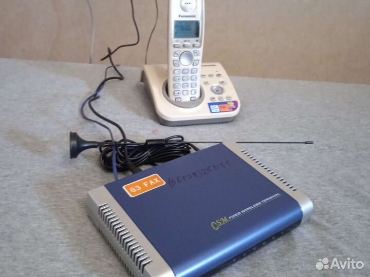 Телефон Panasonic на дачу или в гараж