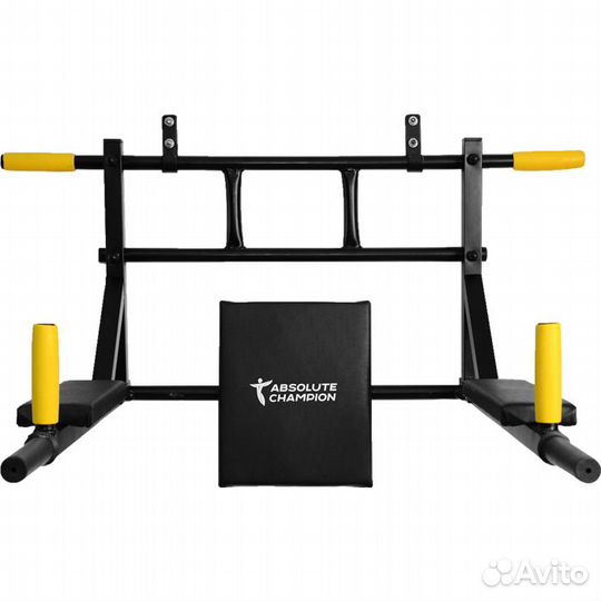 Турник брусья пресс 3в1 Атлет прямой гриф для дома