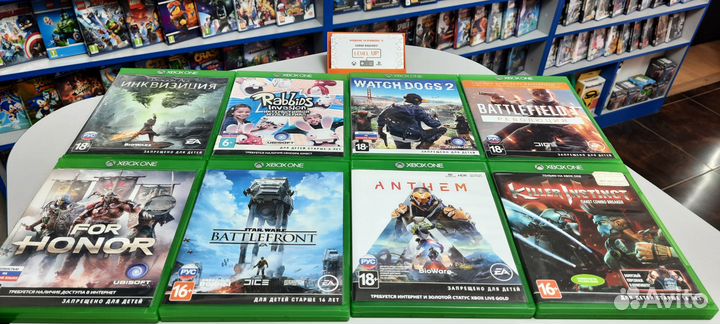 Игры для xbox ONE Лицензия