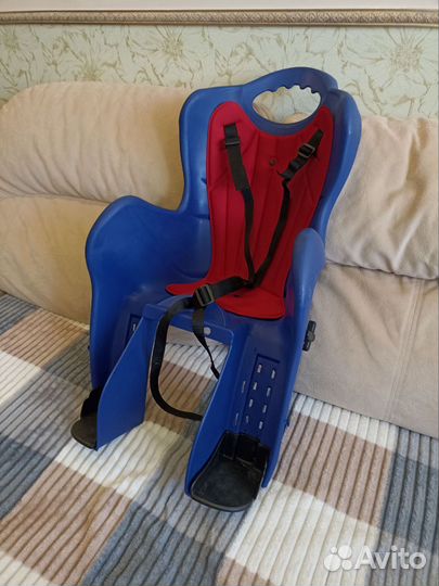 Детское велокресло на багажник