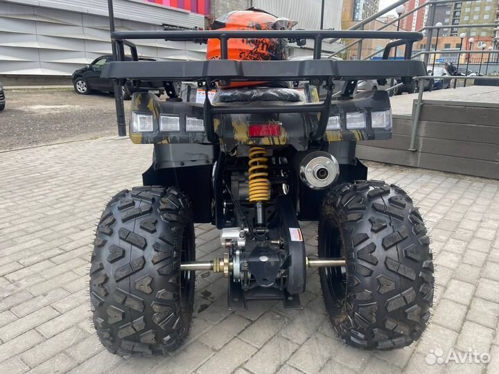 Квадроцикл Motax ATV Grizlik T200 желтый