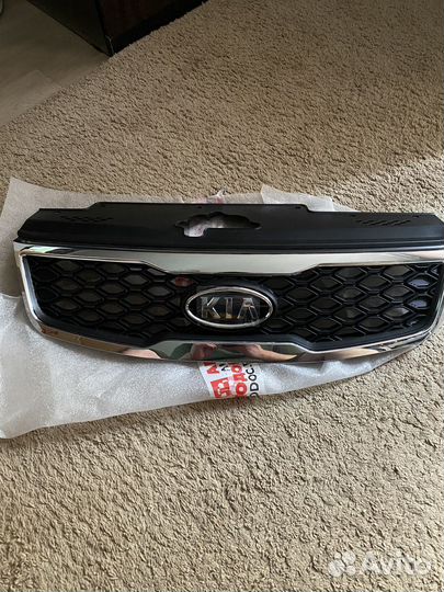 Решетка радиатора kia rio