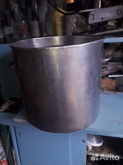 Бак из нержавейки (высота40 с м диаметр45 )