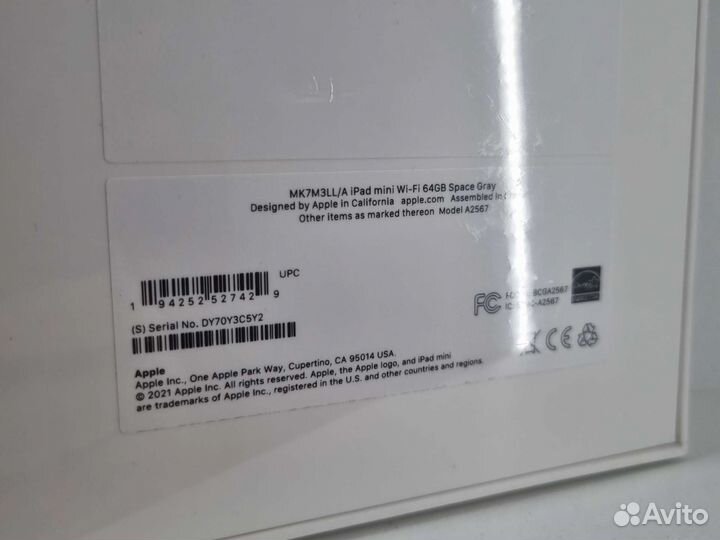 iPad mini 6 64Gb Wi-Fi Space Gray