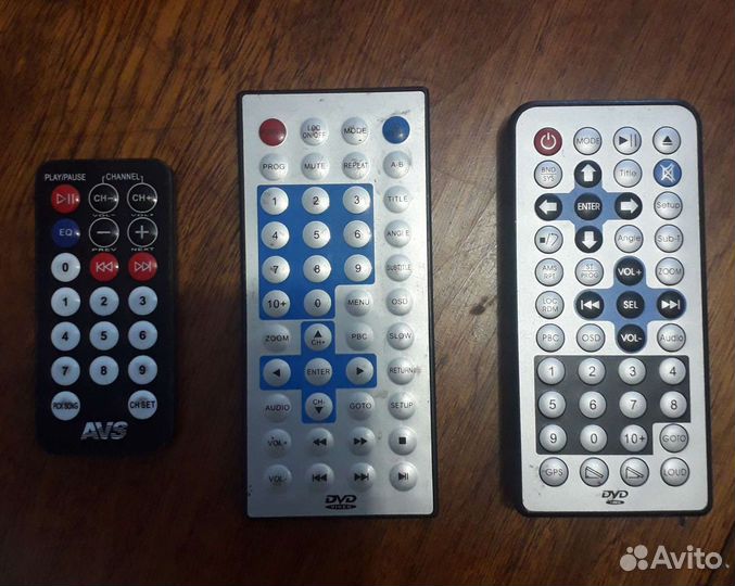 Пульты ду двд мп3