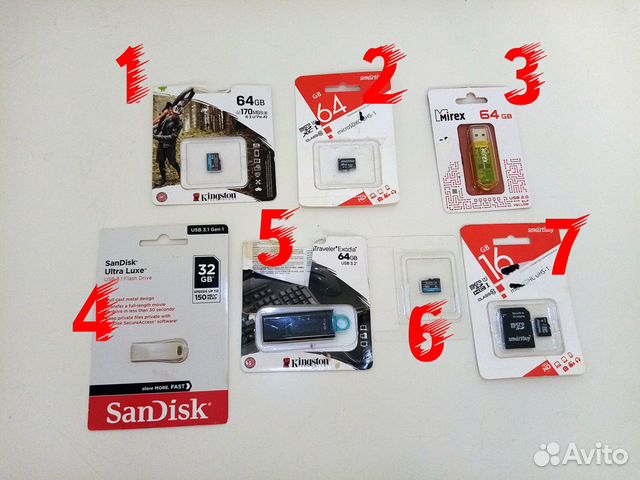 Флешки и microSD карты объявление продам