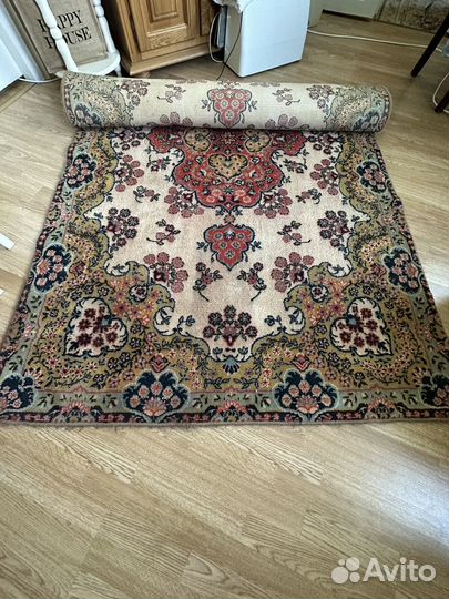 Ковер шерстяной СССР 240см на 145см