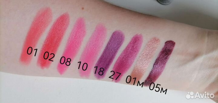 Помада Essence, Catrice, Makeup revolution