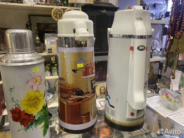 Термосы Китай СССР Рабочие 1980х годов