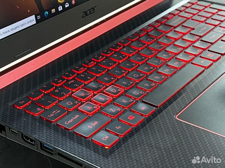 Игровой Nitro i7-8750H/ 1050Ti 4GB/ 8GB/ SSD+HDD