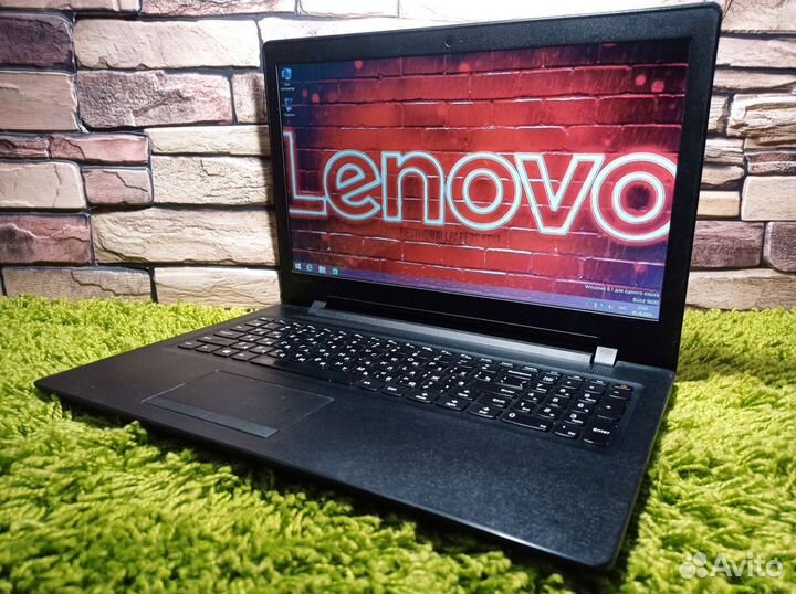 Тонкий 2016г быстрый Lenovo N3060 500Gb экран 15