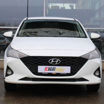 Hyundai Solaris 1.6 AT, 2020, 111 527 км, с пробегом, цена 1 455 000 руб.