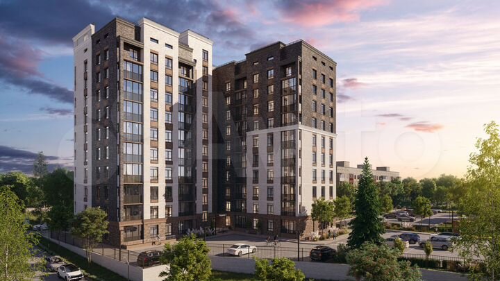 2-к. квартира, 72,6 м², 9/9 эт.