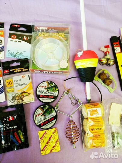 Крючки поплавки леска воблеры спиннинг рыбалка