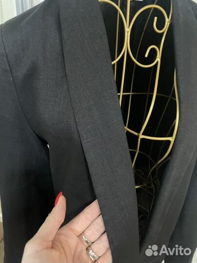 Пиджак mango L льняной