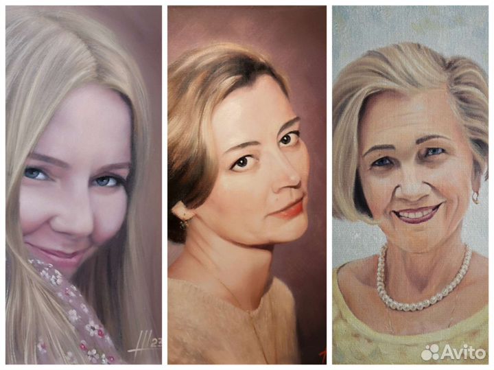 Картина портрет маслом - лучший подарок
