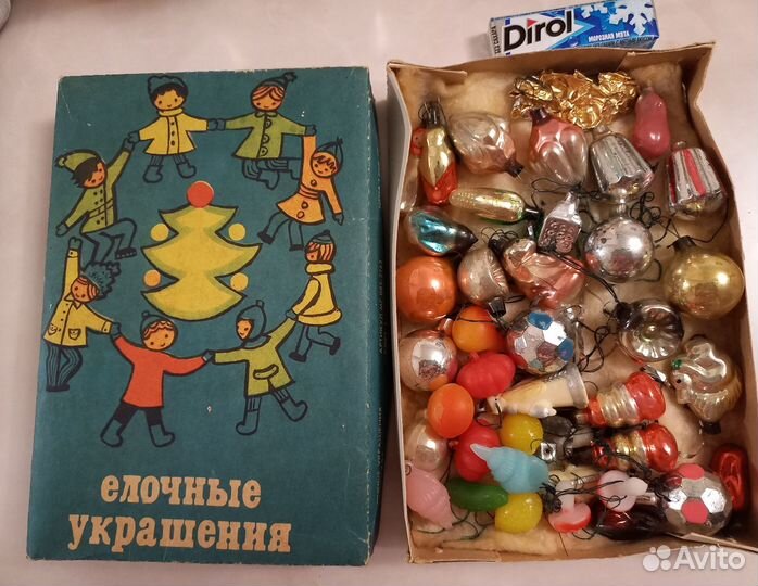 Игрушки ёлочные 