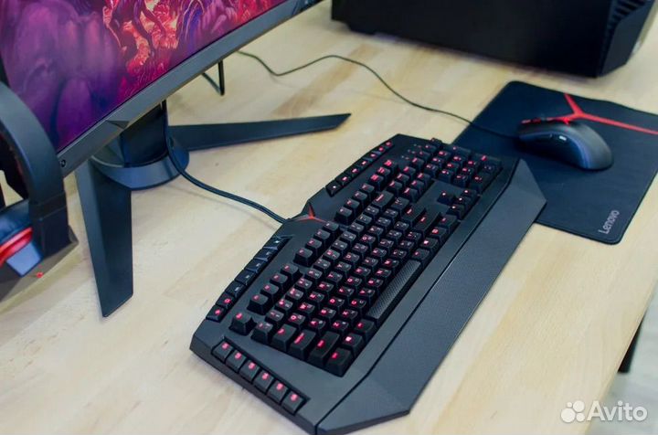 Игровая механическая клавиатура и мышь