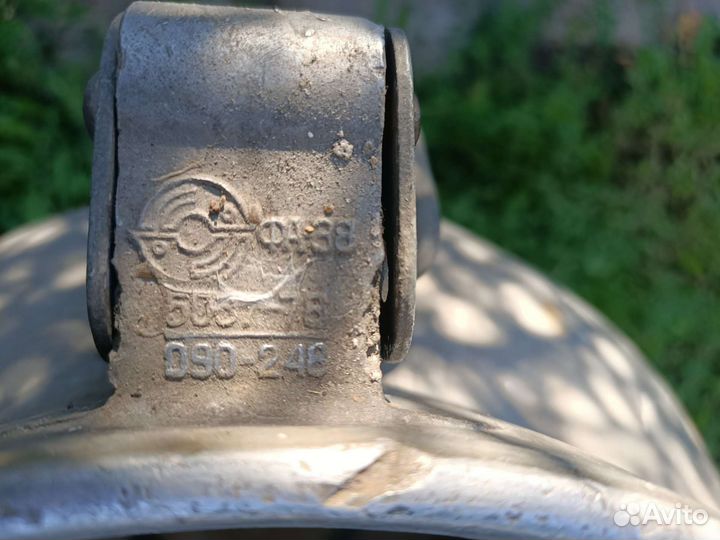 Фляга алюминиевая бу старая, 38 литров