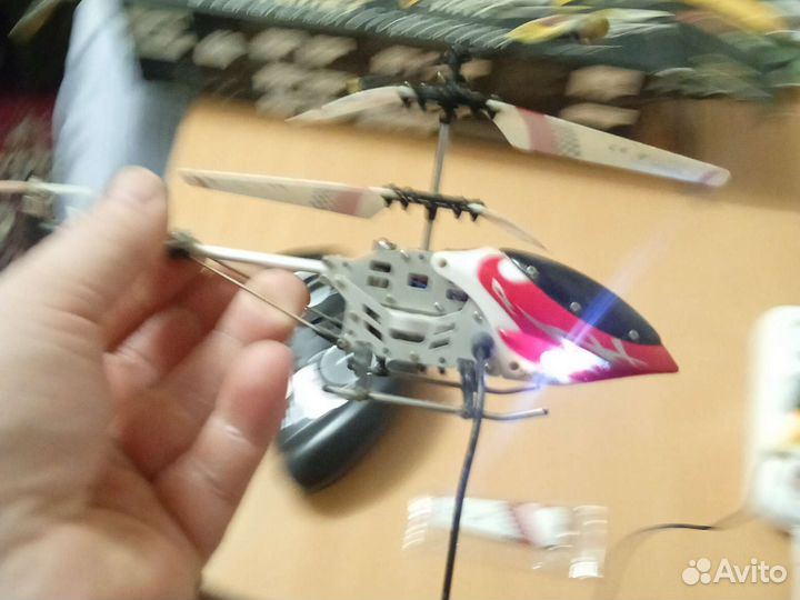 Вертолёт 3 канальный с гидроскопом